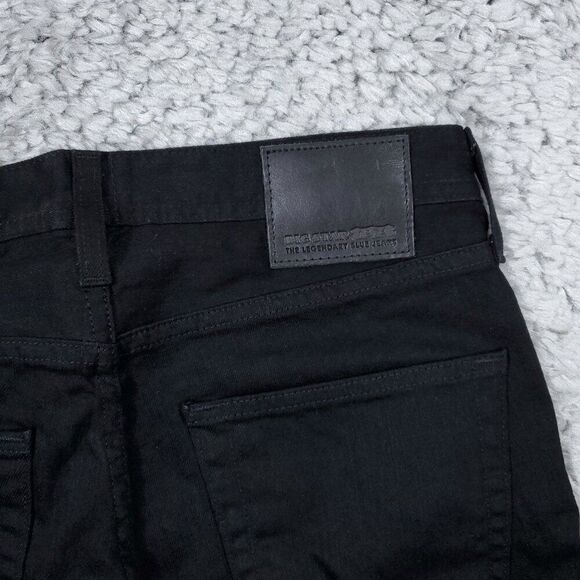 Big Star B-Type I Slim Fit Denim Jeans Black Stretch Men's Size 30 x 31 30x31 - Picture 3 of 10